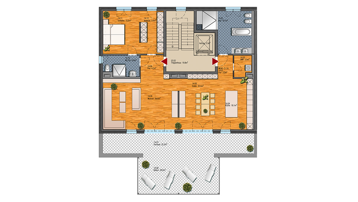 Grundriss_P40-H3-WE13-DG