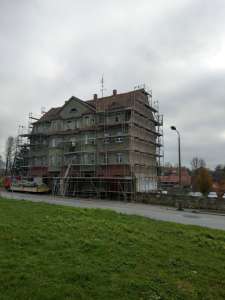 Baufortschritt Bauvorhaben Pulsnitzer Straße 40 Radeberg