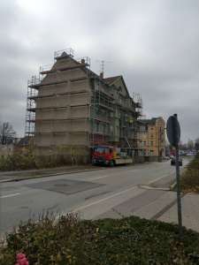 Baufortschritt Bauvorhaben Pulsnitzer Straße 40 Radeberg