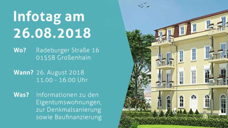 26. August – Infotag „Wohnoase an der Röder“ in Großenhain