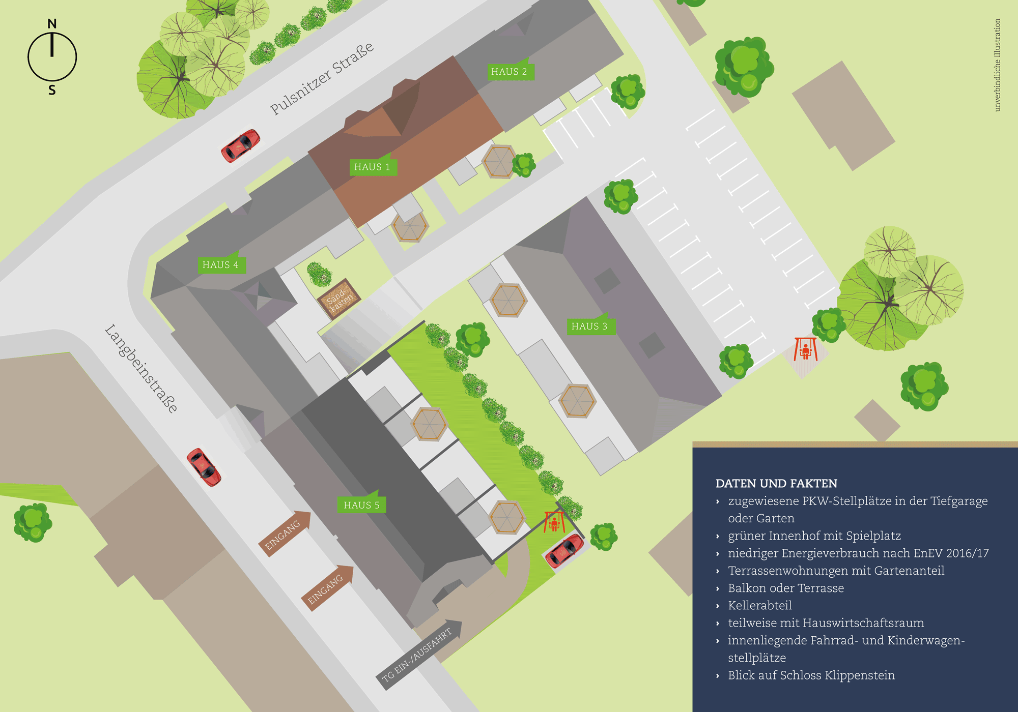 Wohnpark am Schloss Haus 5 Objektausstattung