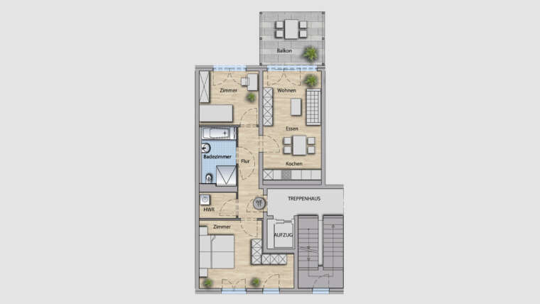 3-Raum Wohnung WE11